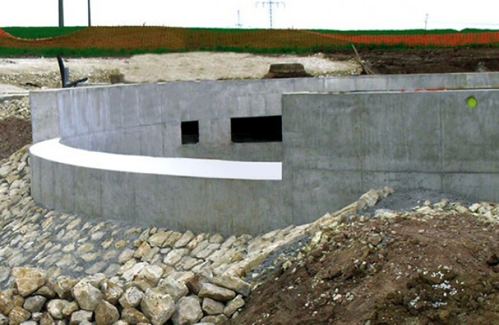 Regenrückhaltebecken - Behälterbau - WOLF Systembau