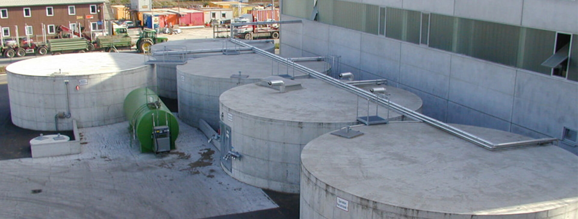 Sprinklerbehälter - Betonbehälter - Behälterbau