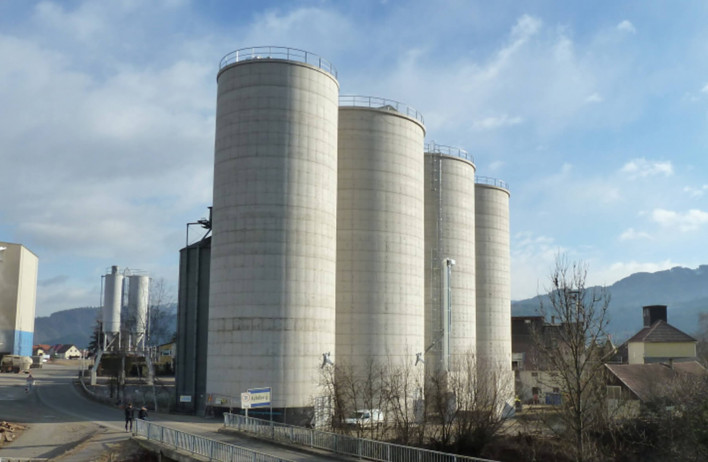 Getreidesilos - Silobau - WOLF Systembau