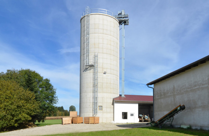 Silo Agrar - Betonbehälter - WOLF Systembau